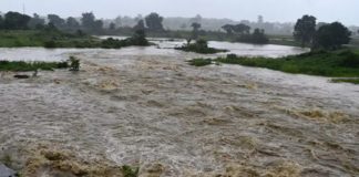 Chalakudy river-water rie-caution