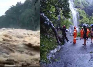 മന്ദംപൊട്ടി തോട് കരകവിഞ്ഞു; അട്ടപ്പാടി ചുരത്തിൽ ഗതാഗതം തടസപ്പെട്ടു Traffic-disrupted in-Attappadi