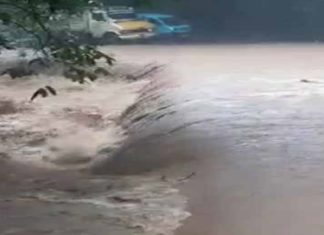 Heavy rain in palakkad