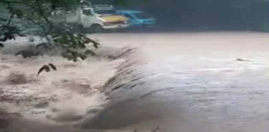 Heavy rain in malappuram