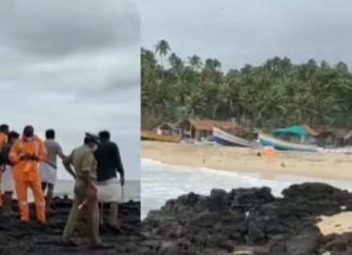 വര്ക്കലയില് കടലില് കാണാതായവരില് ഒരാളുടെ മൃതദേഹം കണ്ടെത്തി drowned-varkala