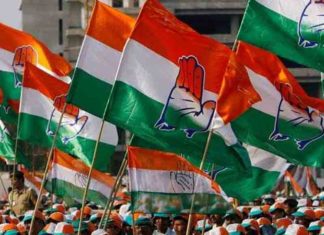 Congress protest against LPG-fuel price hike the Central and State Governments