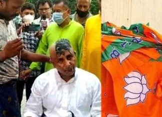 പ്രായശ്ചിത്തമായി തല മൊട്ടയടിച്ചു; ബിജെപി നേതാവ് പാർട്ടി വിട്ടു MLA-Quits-BJP