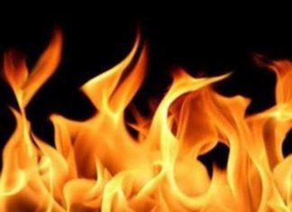 housewife found burnt to death