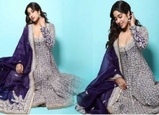 jhanvi kapoor in anarkali-viral