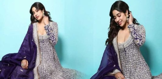 jhanvi kapoor in anarkali-viral