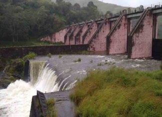 Mullapperiyar dam- water level