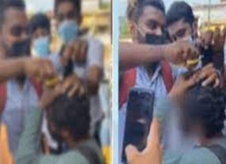 റാഗിങ്ങിനിടെ മുടി മുറിച്ച സംഭവം; സ്കൂൾ അധികൃതർ പരാതി നൽകി ragging in kasargod