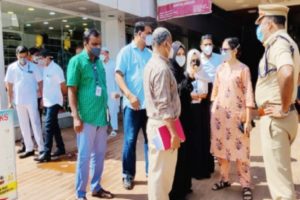 lightning inspection at various centers in Mangalpady panchayath