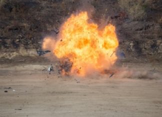 Bomb blast while children playing in Dharmadam