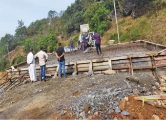 Reconstruction Of Paraykkamala Bridge Is In The Last Stage