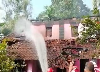 gas cylinder blast-Thrissur
