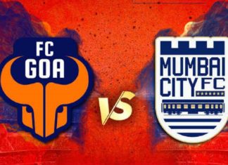 ഐഎസ്എൽ; ഇന്ന് മുംബൈ-ഗോവ പോരാട്ടം mumbai-city-vs-fc-goa