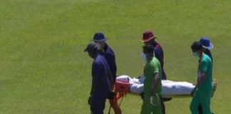 തലയില് പന്ത് കൊണ്ടു; വിന്ഡീസ് അരങ്ങേറ്റതാരം സോളോസാനോയ്ക്ക് പരിക്ക് Solosanoy injured