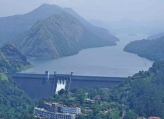 Water Level Increased To 2400.06 In Idukki Dam