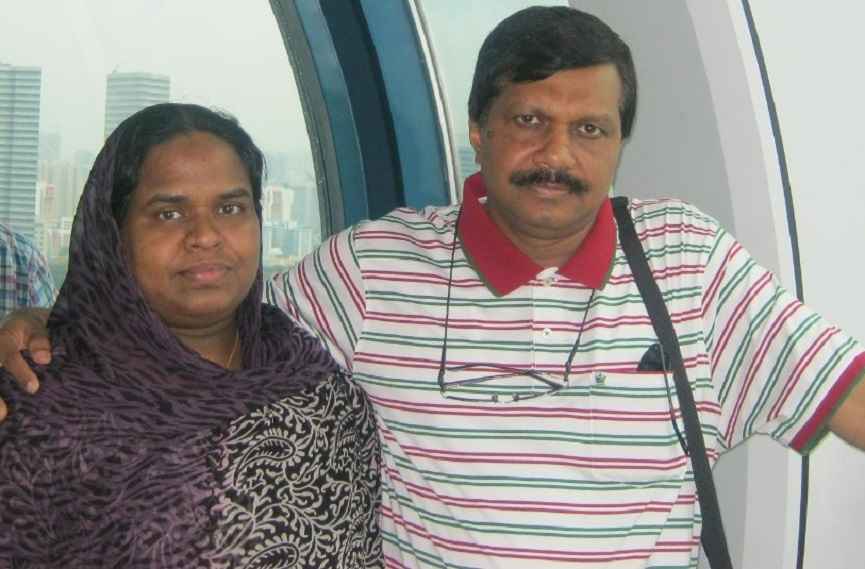 KU Iqbal With Wife