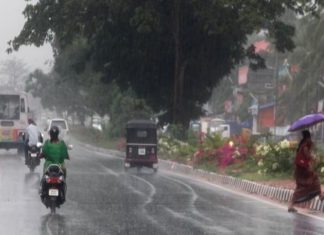 Rain In Some Places In Kerala Today