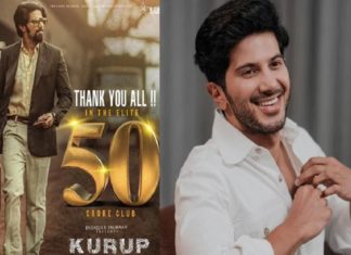 kurup movie- 50 crore club