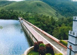Mullapperiyar dam water level