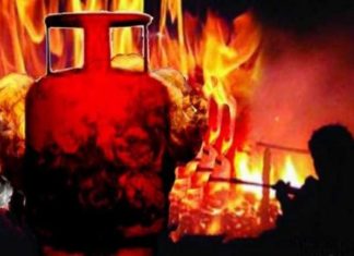 Gas cylinder explosion accident in Kannur