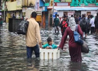 Heavy rain in tamilnadu