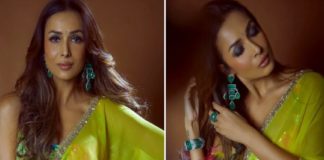 ലെമൺ ഗ്രീന് സാരിയില് മലൈക അറോറ; ചിത്രങ്ങൾ വൈറൽ Malaika Arora
