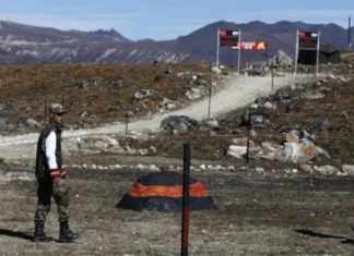 Village in Arunachal Pradesh under Chinese control