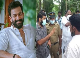 youth congress marchyouth congress march-kaduva movie set