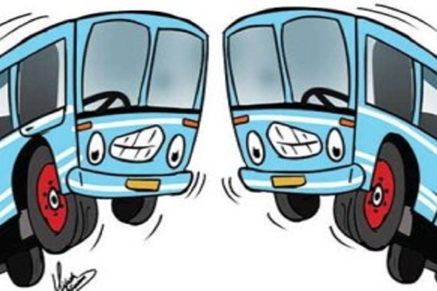 clash-between-private-bus clash-between-private-bus