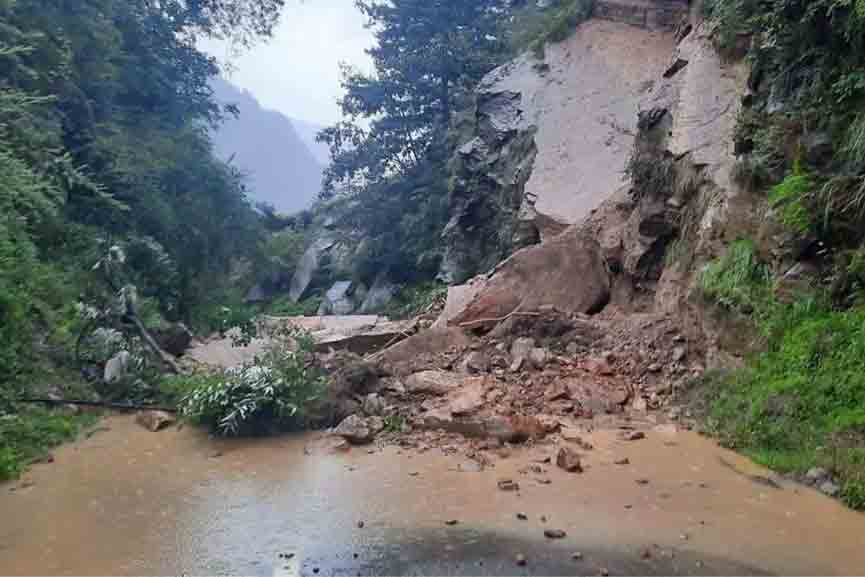 landslide in Koottikkal landslide in Koottikkal