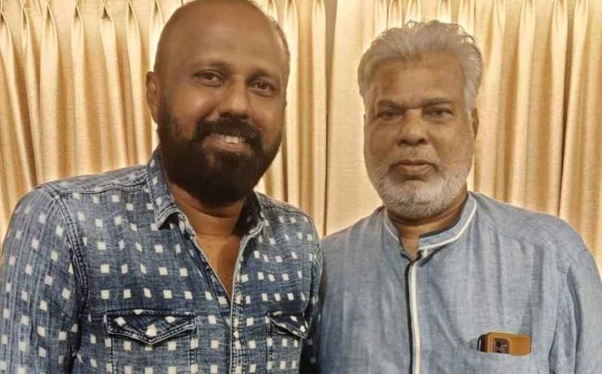 Director Joshiy with Vinod Guruvayoor