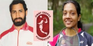 aparna balan-Jimmy George Foundation Award