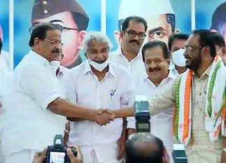 ചെറിയാൻ ഫിലിപ്പ് കോൺഗ്രസിൽ; കെ സുധാകരനിൽ നിന്ന് അംഗത്വം സ്വീകരിച്ചു Cherian Philip in Congress; Accepted membership from K Sudhakaran