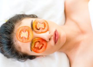 tomato-skin care