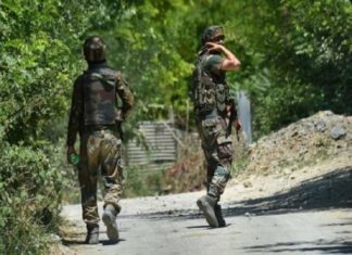 Three Terrorists Were Killed In Sreenagar In Jammu Kashmir