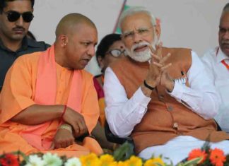 Governed by twin-engine governments, development is doubly fast; Modi