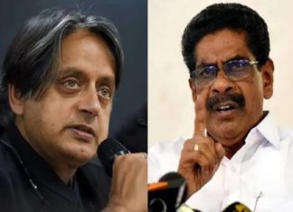 ‘രാവും പകലും കഷ്ടപ്പെട്ടാണ് വിജയിപ്പിച്ചത്’- തരൂരിനെതിരെ മുല്ലപ്പള്ളി shashi-tharoor-mullappally