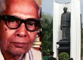 പിഎൻ പണിക്കരുടെ പൂർണകായ പ്രതിമ രാഷ്ട്രപതി അനാച്ഛാദനം ചെയ്തു PN Paniker