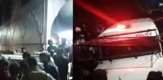 പ്രതിയെ അന്വേഷിച്ച് എത്തിയ പോലീസ് ജീപ്പ് നടുറോഡിൽ മറിഞ്ഞു The police jeep accident in Malappuram