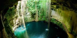 അൽഭുതം… മെക്സിക്കോയിലെ പ്രകൃതിദത്ത ‘ഭൂഗർഭ വസന്തം’ Natural Underground Spring in Mexico