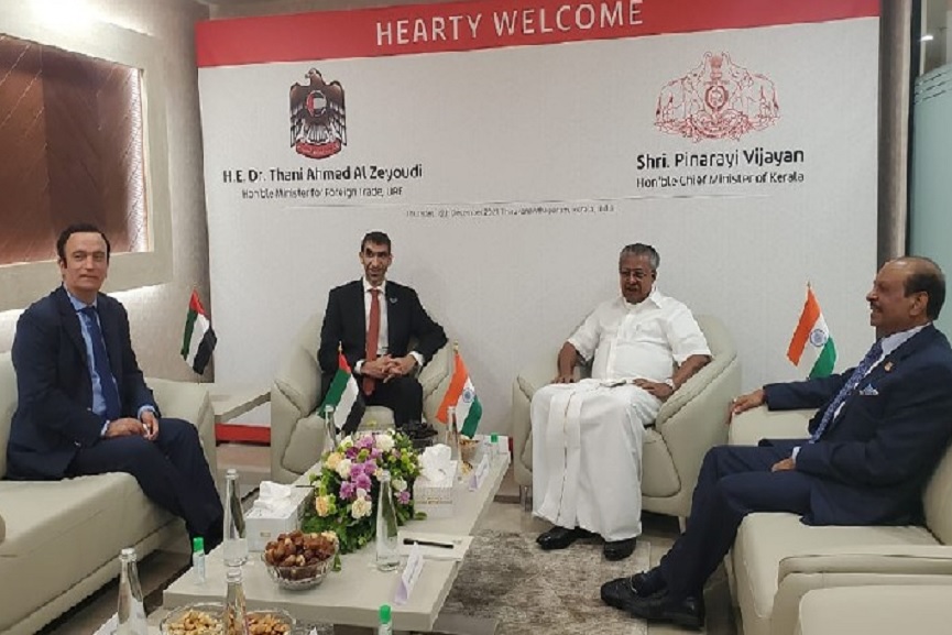 CM-UAE UAE-food park in Kerala