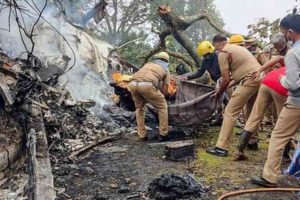 Helicopter crash; Army announces plan for rescue workers