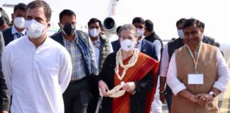 Congress rally begins in Rajasthan; Leaders including Sonia will be present