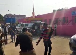 up police beaten a man suspended