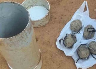 เดธเตเดตเดเดพเดฐเตเดฏ เดตเตเดฏเดเตโเดคเดฟเดฏเตเดเต เดชเดฑเดฎเตเดชเดฟเตฝ เดจเดฟเดจเตเดจเต เดจเดพเดเตป เดฌเตเดเดฌเตเดเตพ เดเดฃเตเดเตเดเตเดคเตเดคเต Bombs were found in the yard of a private individual