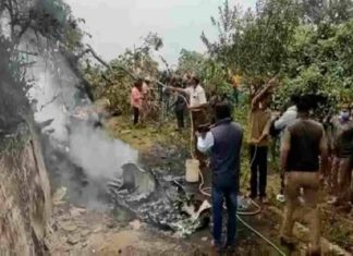 Military helicopter crash; Death toll rises to 11
