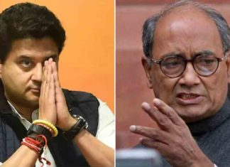 ദിഗ്വിജയ് സിംഗിന്റെ ‘രാജ്യദ്രോഹി’ പരാമർശത്തിൽ തിരിച്ചടിച്ച് ജ്യോതിരാദിത്യ സിന്ധ്യ Jyotiraditya Scindia's dig at Digvijaya Singh's 'traitor' remark