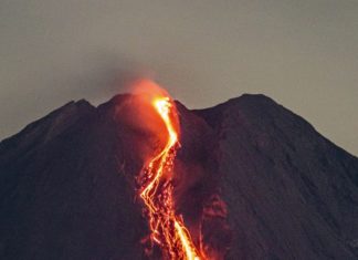 Volcano erupts in Indonesia; 13 deaths