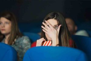 Feeling stressed? Watch a horror movie ...