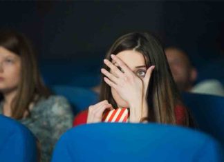 Feeling stressed? Watch a horror movie ...